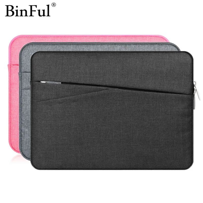 BinFul мягкая сумка для ноутбука 11 13 15 6 дюймов Сумка чехол Macbook Air 3 Pro Retina 4 сумки