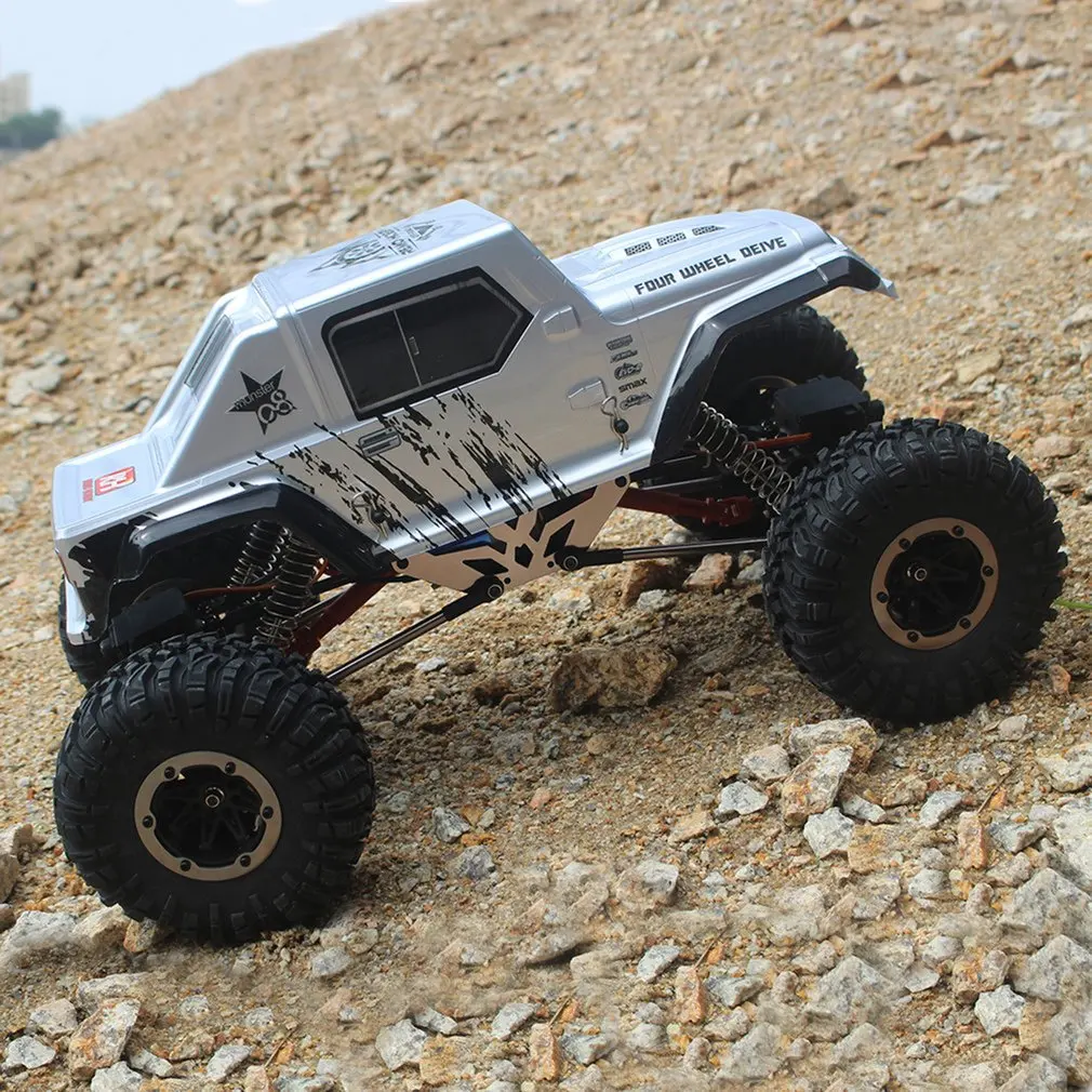 Remo 1072-SJ 1/10 2.4GHz 550 Brushed Bigfoot RC Car Toy Off-road Rock Crawler RTR Automatic Vehicle Car Toys for Children Gift