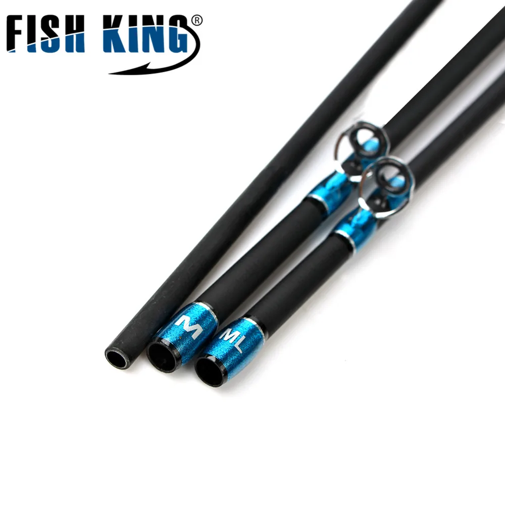 FISH KING карбоновая удочка для приманки, 2,1 м, жесткая, 2 секции, м мл, удочка для приманки