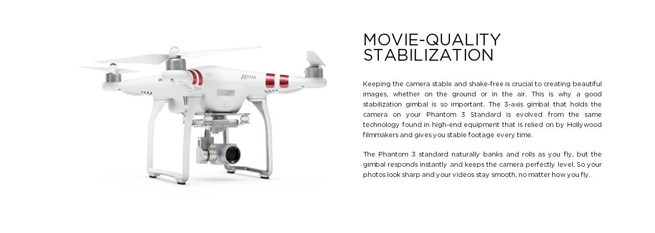 DJI Phantom 3 Standard FPV With 12MP Camera Shoots 2.4K Video RC Quadcopter RTF Not Advanced Or Professional