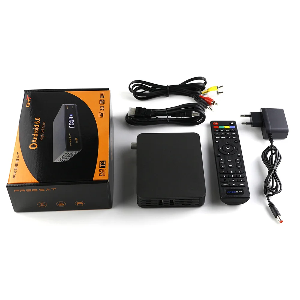 Android box GTT HD 2 высокоскоростной USB с годовой подпиской myiptv 4K