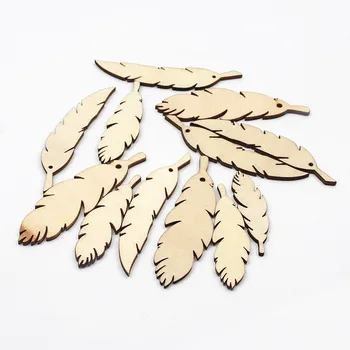 

Handmade Fashion Mixed Leaves 20pcs/lot Natural Wood Chip Beads For Decorative Wooden Scrapbooking DIY Accessories