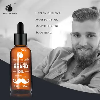 

Water Ice Levin 30ML Men Beard Oil For Styling Beeswax Moisturizing Smoothing Gentlemen Beard Care Conditioner 2U1222