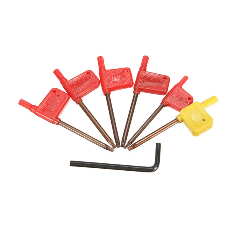 

7pcs Set of 12mm CNC Lathe Turning Tool Holder Boring Bar With DCMT TCMT CCMT Cutting Insert with Wrench