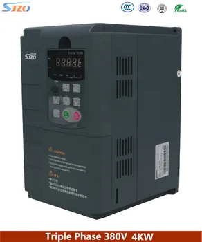 

SJZO 511 Series Vector AC Variable Frequency Drive Inverter 380V 3Phase 4KW Adjustable Speed Converter For Fan And Machine Tools