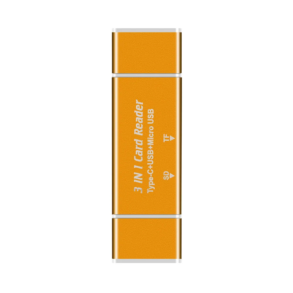 Ouhaobin USB кард-ридер адаптер мульти 3 в 1 Тип C Micro USB 2,0 SD кард-ридер адаптер для Android телефона и планшета