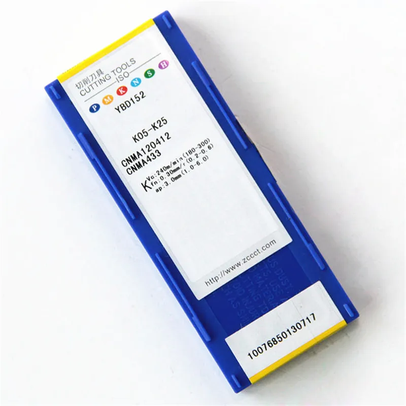10pcs carbide inserts CNC tools CNMA120412 YBD152 Free shipping! | Инструменты
