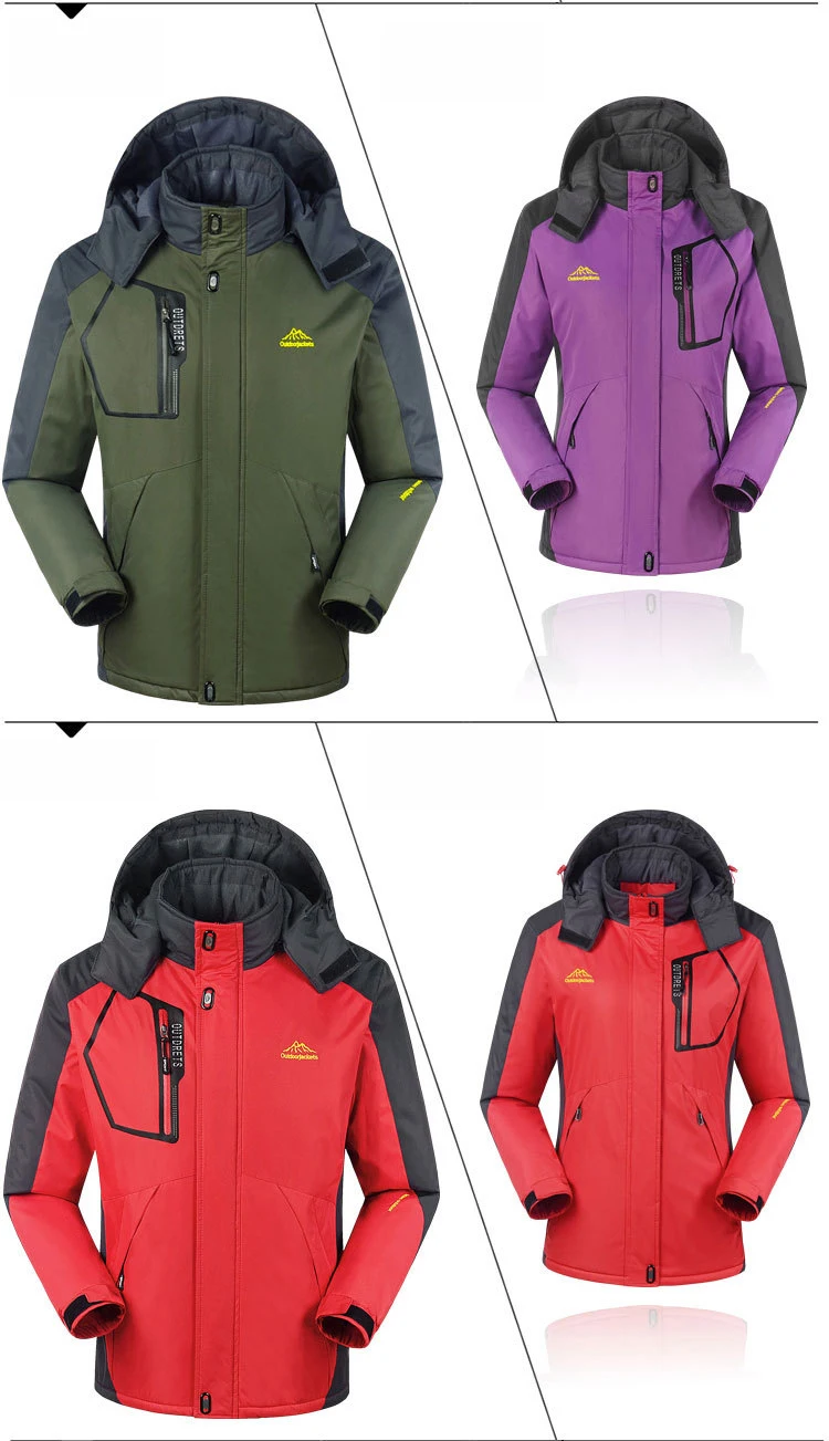 Для женщин и мужчин, зимняя водонепроницаемая куртка для рыбалки, лыжного спорта, теплая куртка для походов, походов, альпинизма, уличная куртка, термальная Спортивная флисовая куртка для кемпинга