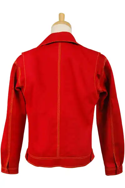 jaqueta smallville vermelha