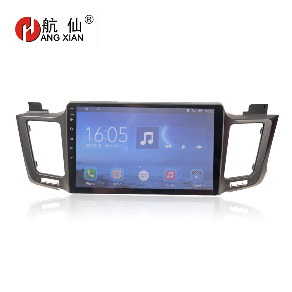 

Bway 10.1" 2 din Car radio for Toyota RAV4 2013 Quadcore Android 7.0.1 car dvd player gps navi with 1 G RAM,16G ROM