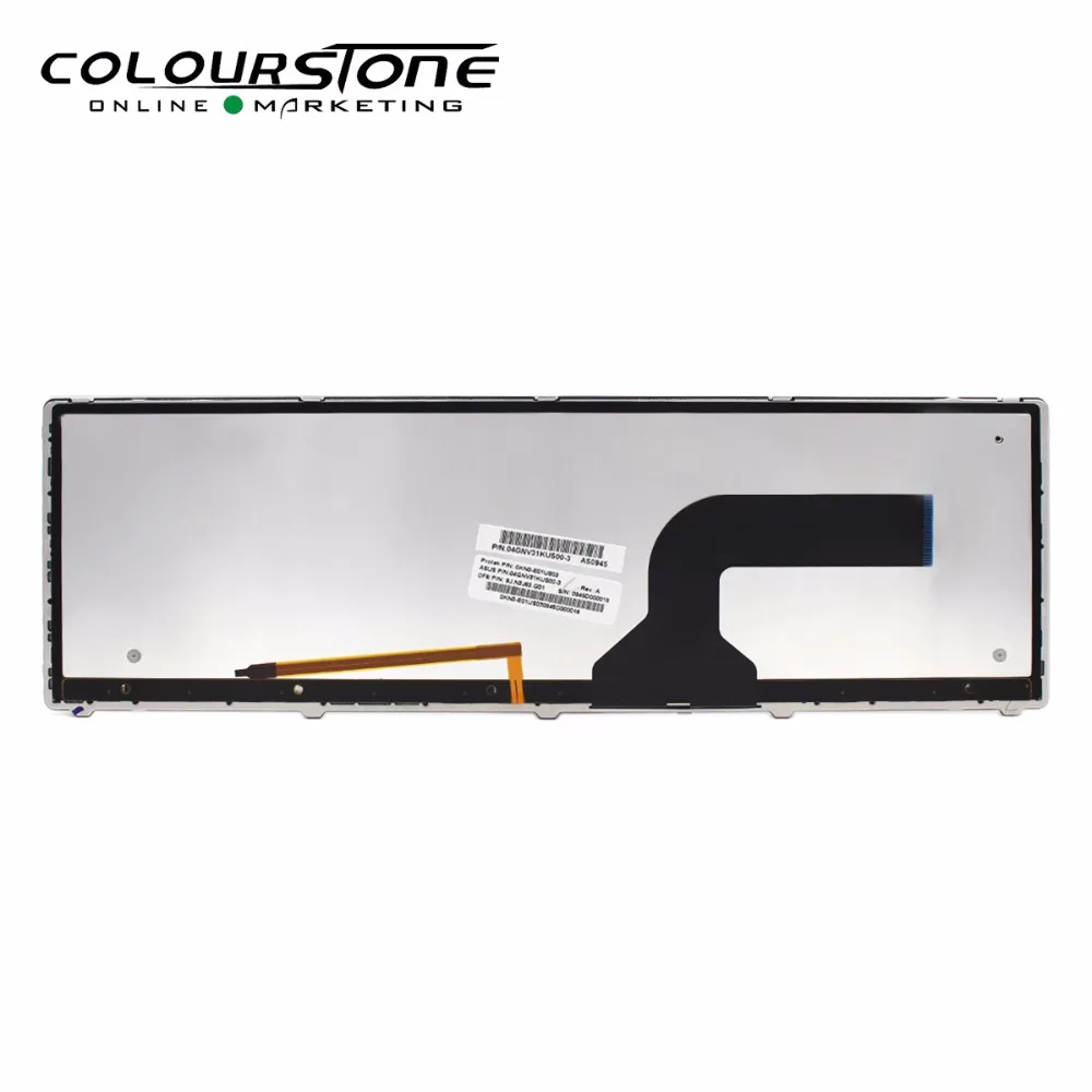 США клавиатура для ноутбука ASUS G60 K52 UL50 K72 N60 G53 G73 G51 G72 K53 X73 с подсветкой клавиатуры