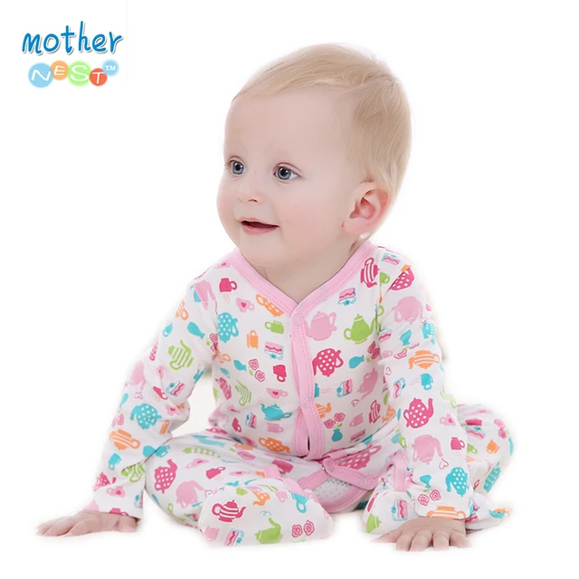 Buy Baby Boy Girl Footies Pajamas Original Cotton