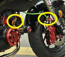 CNC Motorcycle Brake Line Clamps