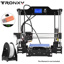 Alta Precisión Impresora 3D de Escritorio Pantalla LCD12864 Autoensamblables Kits de BRICOLAJE Impresora 3D Barato Impresoras 3 D Impresora