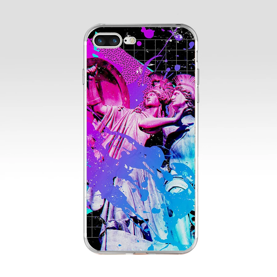 179FG эстетика Vaporwave мягкий силиконовый чехол из ТПУ для Apple Iphone 5 6 6s 7 8 plus x xr xs