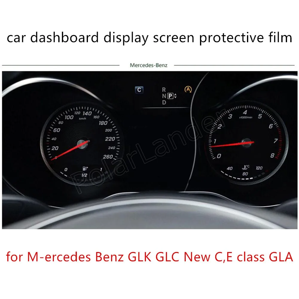 Лучшее качество для M-ercedes B-enz GLK GLC New C E class GLA dashboard Модифицированная Автомобильная наклейка защитное украшение