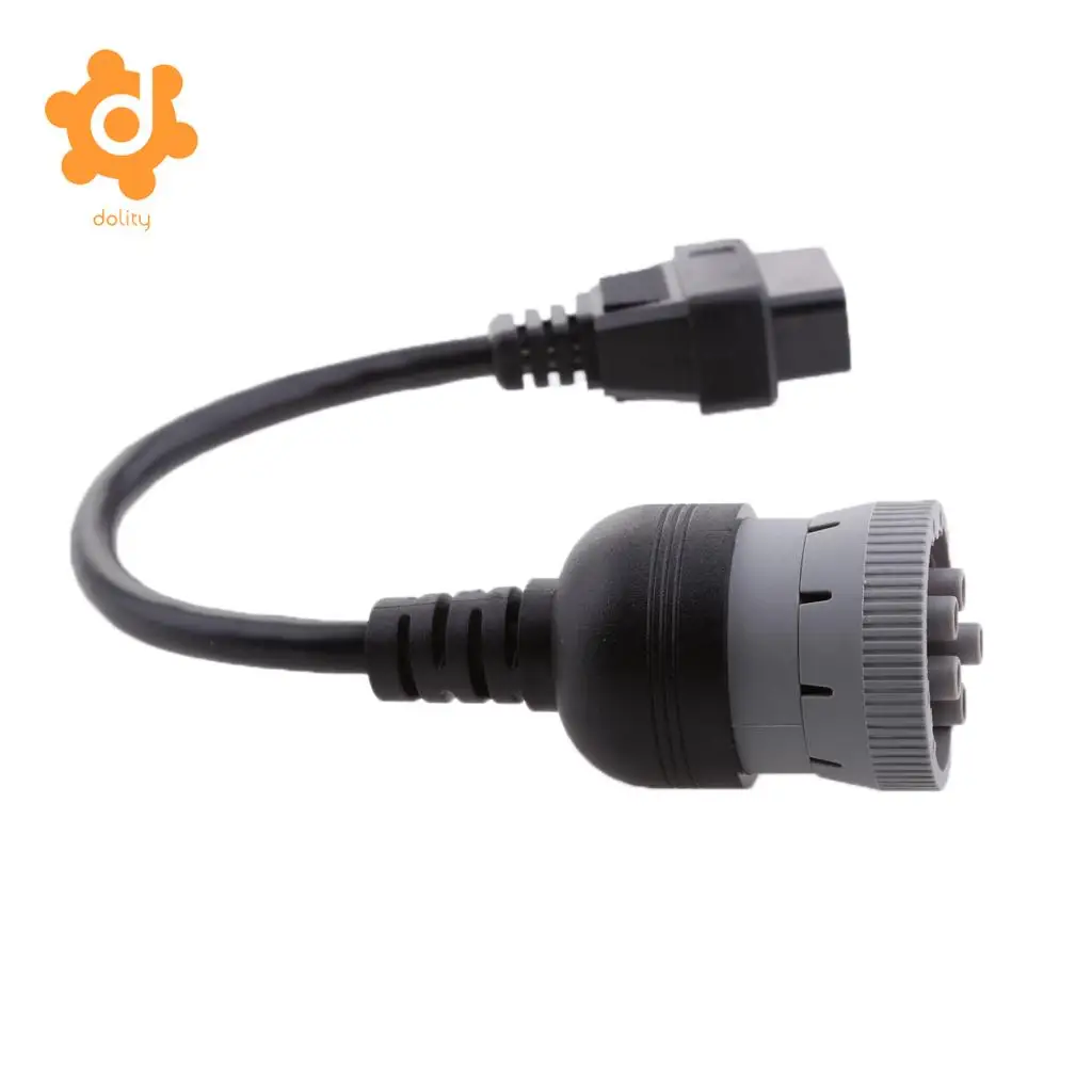 Heavy Duty Truck J1708 6 Pin to OBD2 16 Pin Diagnostic Cable Adapter