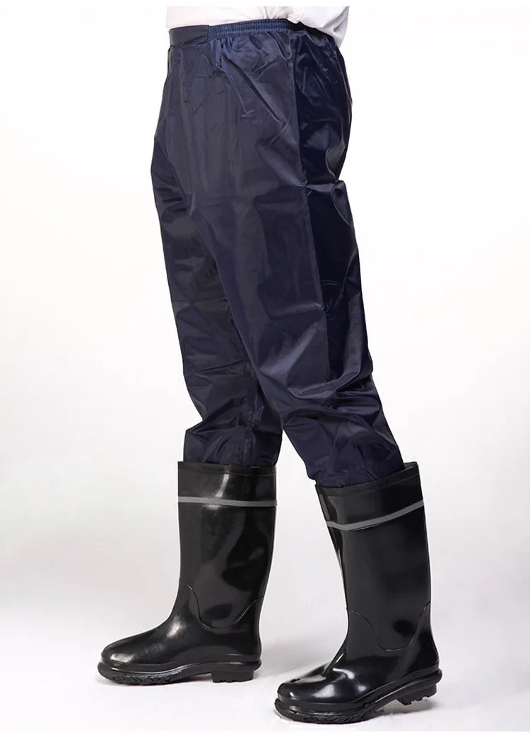 Мужской плащ-дождевик, водонепроницаемая куртка с капюшоном+ штаны, рабочая одежда, безопасная одежда для работы на открытом воздухе, для путешествий, непромокаемые костюмы, свободный размер