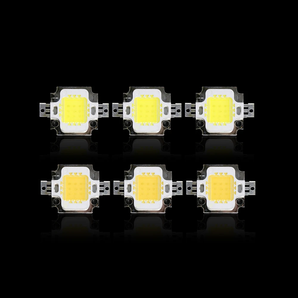 10 Вт Светодиодная лампа Чип SMD DC9 12V COB интегрированная диоды для DIY прожектор лампы