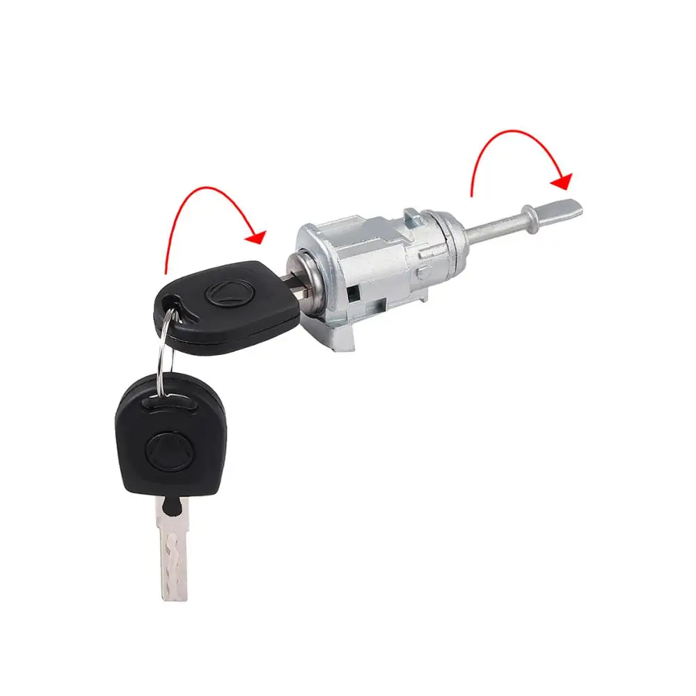 AUTOUTLET 2 шт. закрывающий цилиндр для VW PASSAT B5 3B (96 05) ключа дверного замка LUPO левый и