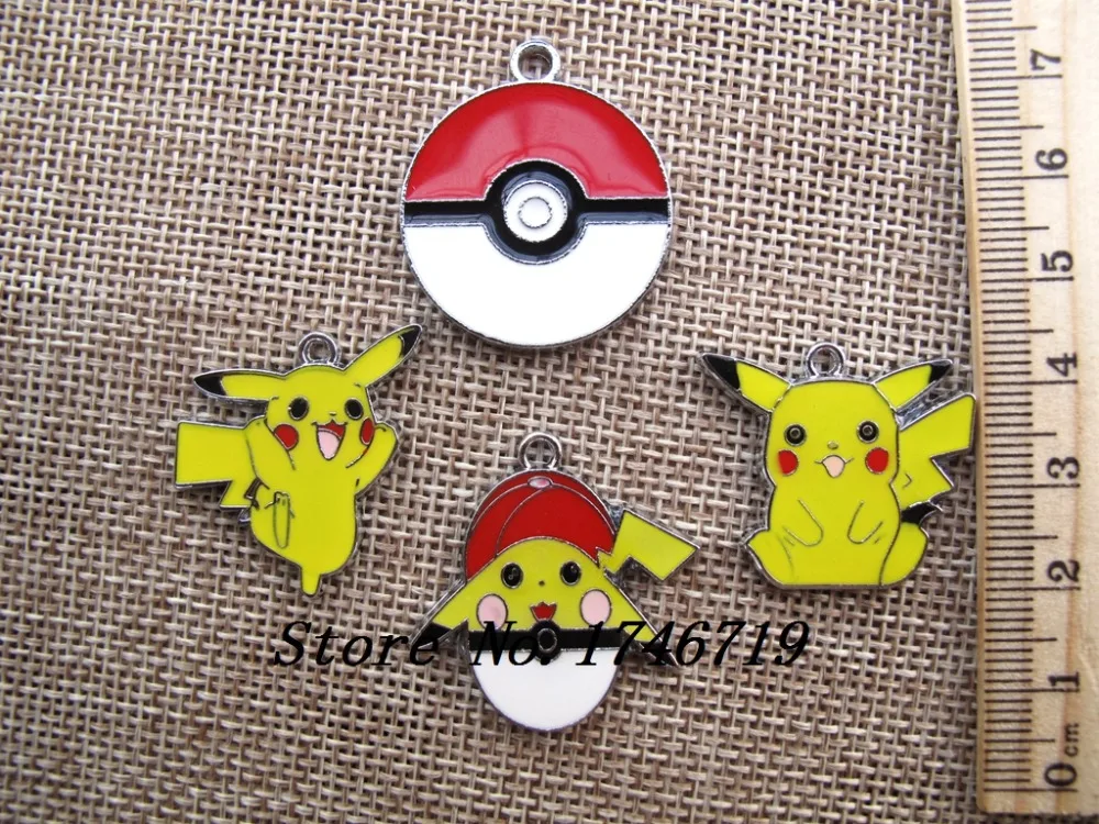 cheap Hot Sale 20 pcs Popular Cartoon Japanese Anime Charms Charm Pendants DIY Making Accessories For Best Gift Z 72