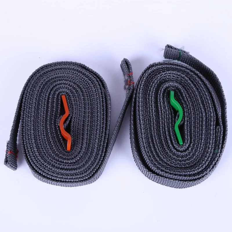 

Outdoor Camping Multifunctional EDC Safety Survival Rope Tools Hunting Tactical Luggage Strap Tape Rope with Hook Buckle