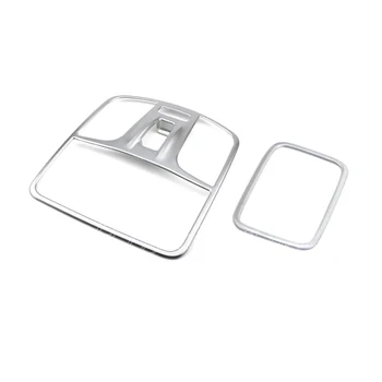 

2pcs ABS Matte Inner Front&rear Reading Light Cover Trim For Hyundai Elantra Avante 6th Gen 2016 2017