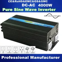 CE& ROHS& SGS одобренный, инвертор с сеткой чистая Синусоидальная волна для домашнего использования, 4000 w dc ac инвертор 12 v 110 v