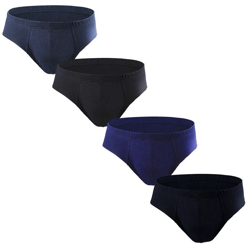 

Casual Breathable Men's Cotton Underwear Sexy Male Briefs Plus Size Underpants Calzoncillo Hombre Stretchy Comfortable Briefs