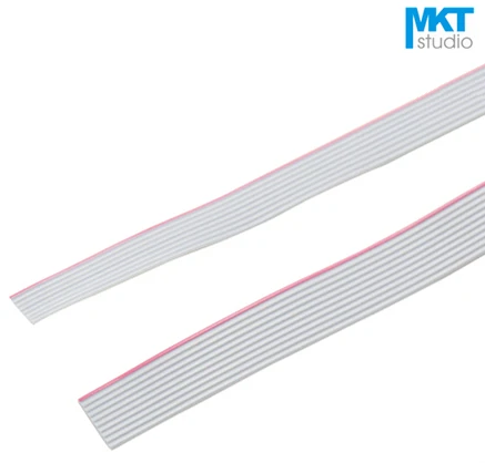 

5Meters 1.27mm Pitch Flat Ribbon Cable For 2.54mm FC IDC Shrouded Box Header 6P 8P 10P