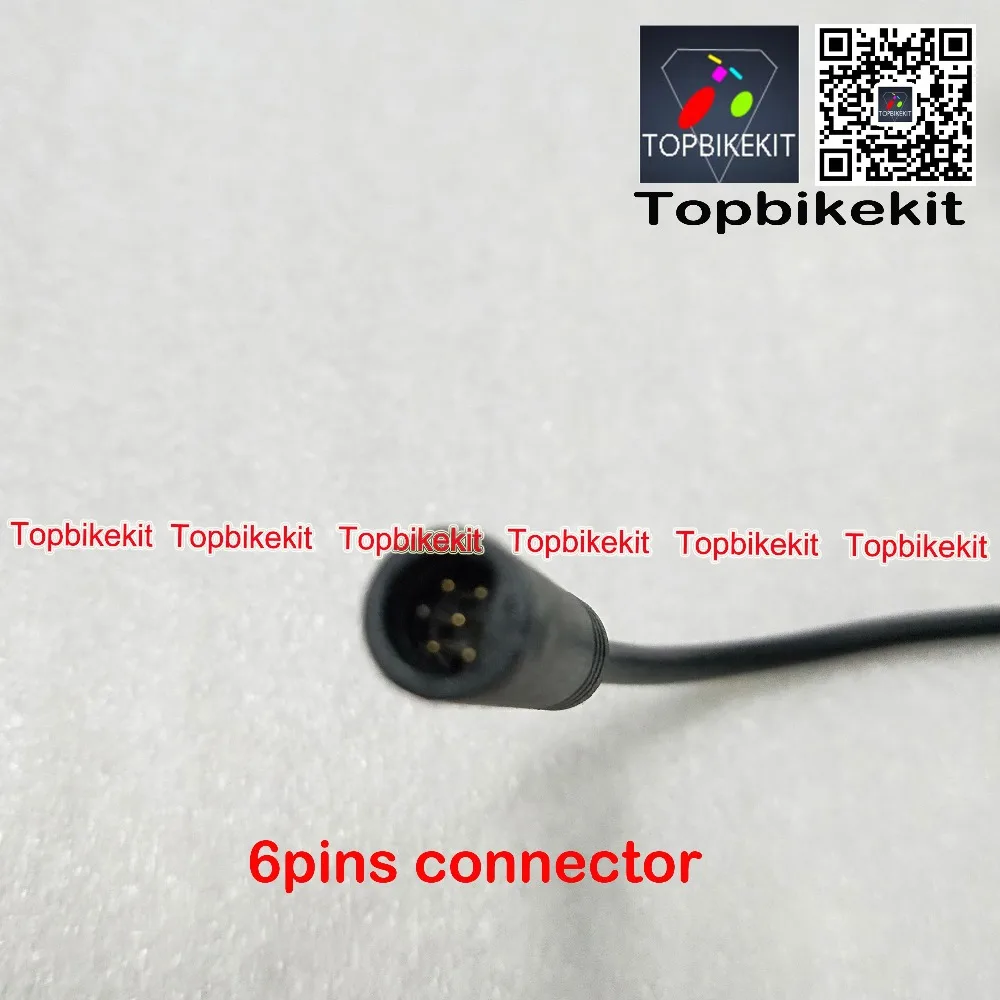 Tongsheng XH18 LCD дисплей 6 контактный разъем для датчика крутящего момента TSDZ2
