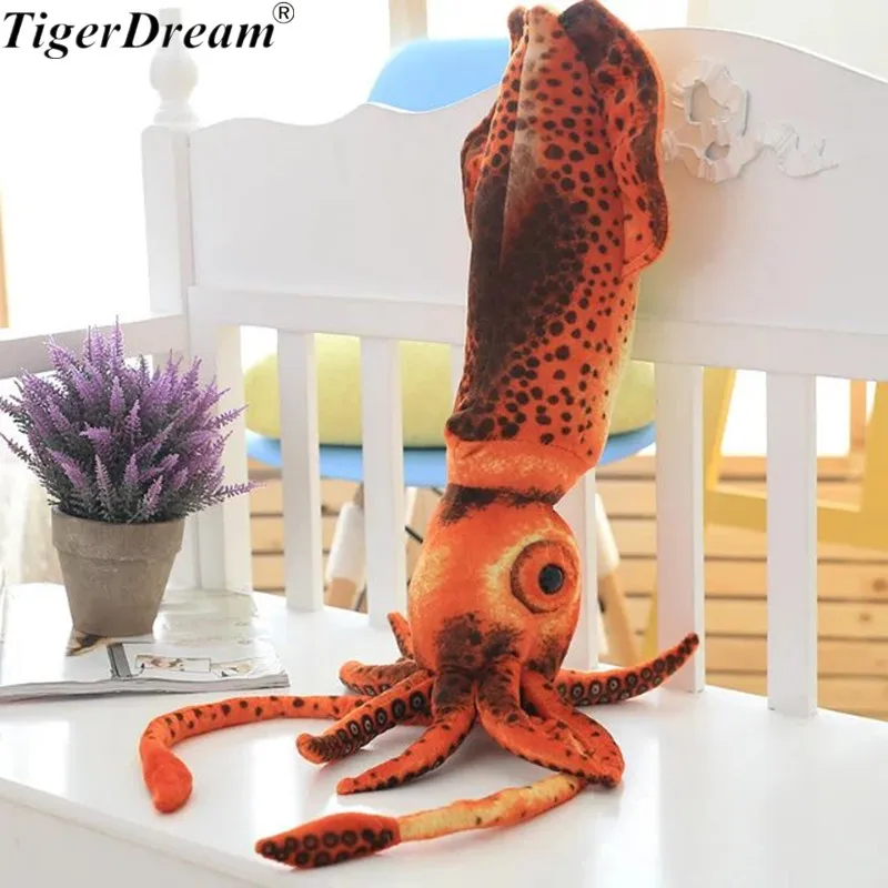 stuffed squid toy