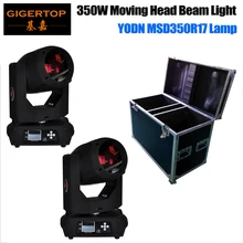 2в1 Flightcase Pack 17R 350 Вт Луч движущийся головной свет светодиодный сенсорный экран 3 градусный объектив узкий луч Профессиональный DJ