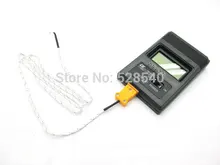 1 UNIDS NUEVA TM-902C (-50C a 750C) sensor de Temperatura LCD Digital Termómetro Tipo K + Termopar Sonda detector TM 902C
