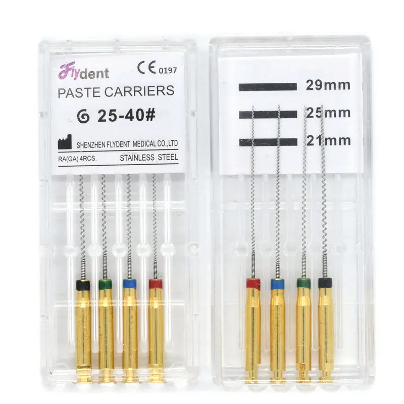 

Dental instrument paste carriers lentulo engine use endondontic root canal stainless steel dentist tool