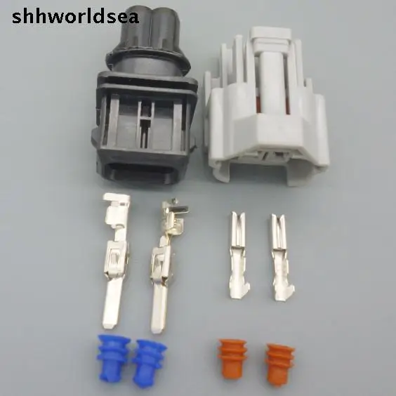 shhworldsea 5/30/100sets universal female for Ev1 fuel injectors connector adapter | Автомобили и мотоциклы