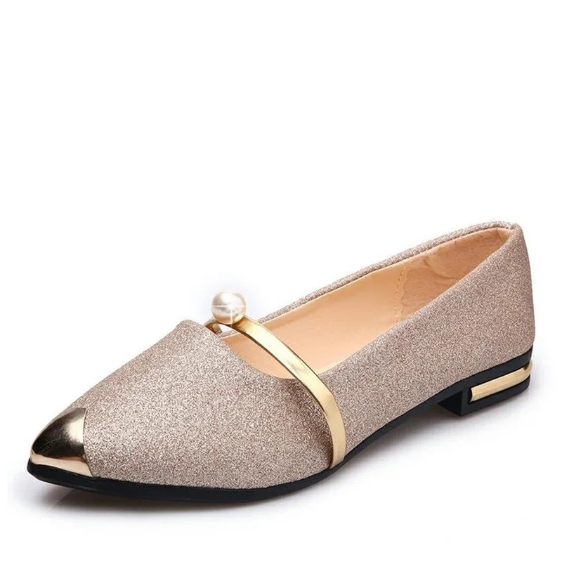 

Sexy Women Buckle Strap Low Heels Pumps Spring Autumn Pointed Toe D'Orsay Heels Shoes For Women Ladies Single Shoes Metal head