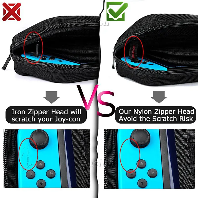 9 in 1 Hard Shell Case For Nintend Switch Storage Carrying Bag Portable for Nintendoswitch Switch NS Console Game Accessories