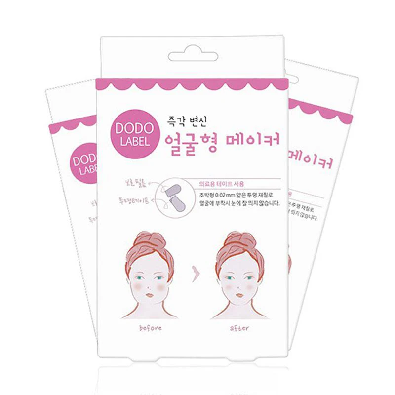 

1 Box/40pcs Effective Lift Slimming Face Sticker Thin Face Artifact Invisible Sticker Lift Chin Tape Face Lift Tools