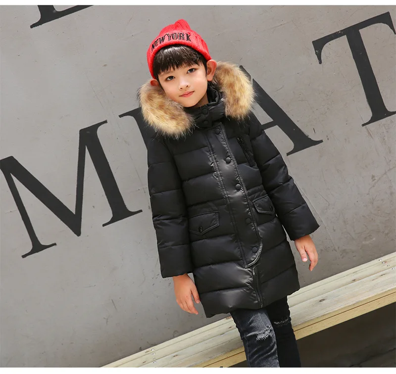 high quality children white duck down coat for boys long warm jackets kids teenage little boys winter coats with fur hooded tops  clothing 4 5 6 7 8 9 10 11 12 13 14 15 16 years little big boys down jackets for kids winter outerwear (15)