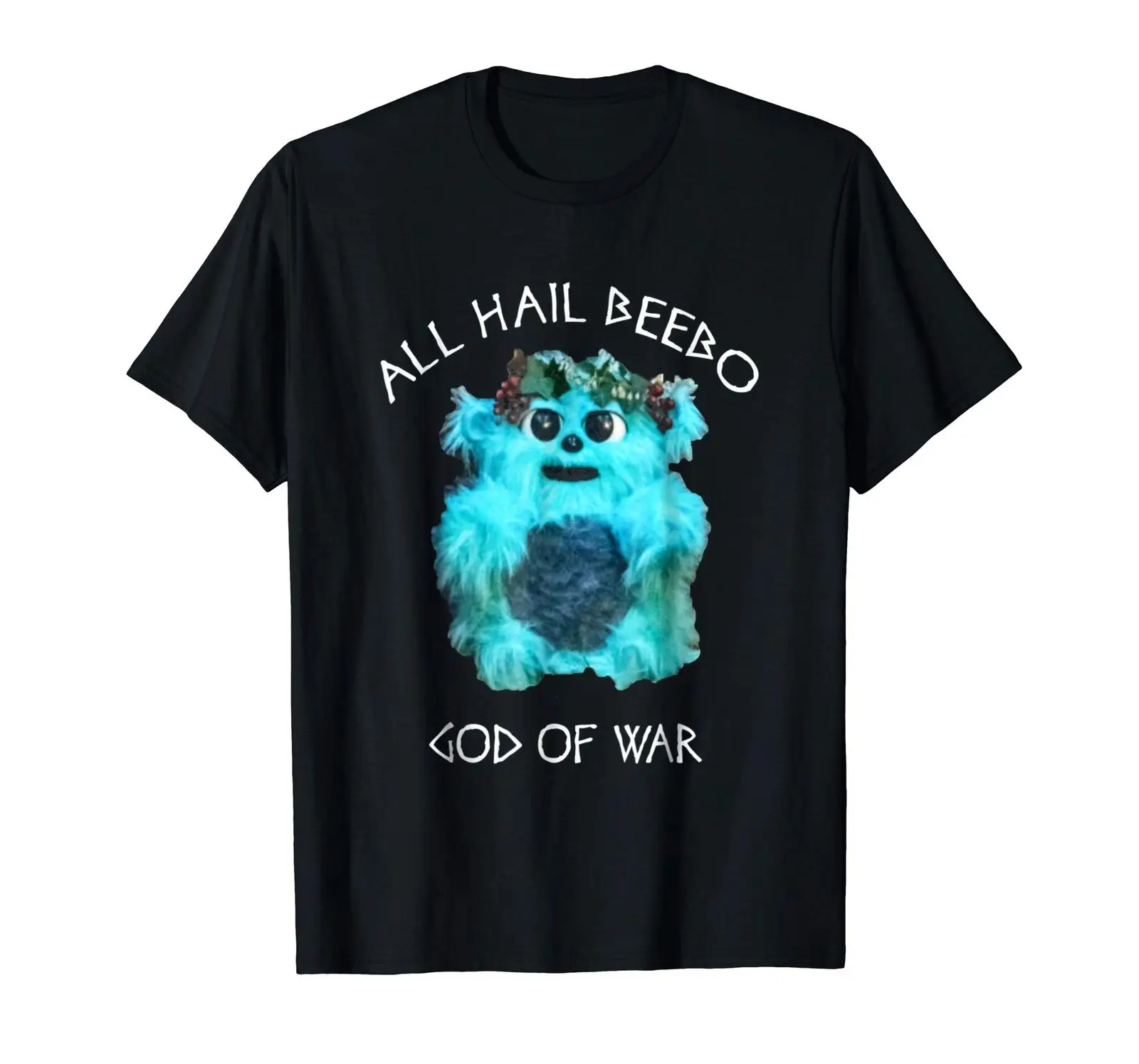 All Hail Beebo God Of War забавная черная футболка S-3XL Мужская Повседневная с круглым