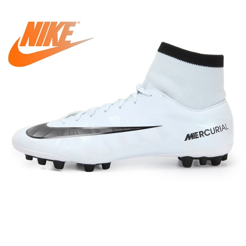 Original NIKE VCTRY VI DF CR AG-R Men's Football Shoes Sneakers Breathable Comfortable Soccer Boots Lace-up Sneakers Men AH4041