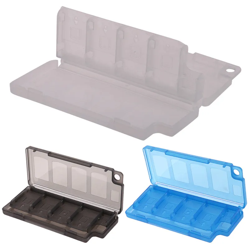

8 in 1 Card Case for Nintendo Switch Card Storage Box Case Holder for Nintendo Switch Console Black/White/Blue High Quality