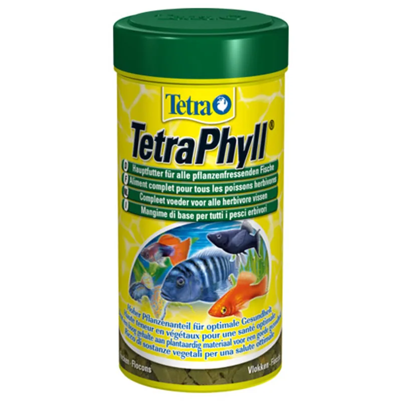 Tetra корм для травоядных и живородящих рыб, хлопья tetraphyll flocken 100ml 139954 0.02 (4004218139954)