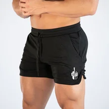 Новые летние спортивные шорты карманные мужские шорты для бега тренажерный зал фитнес шорты для бега спортивные штаны уличные короткие брюки для бодибилдинга