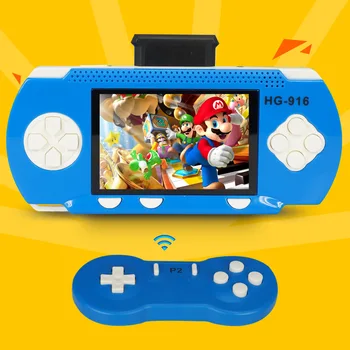 

Portable Kids Handheld Game can Support Two Players Video Game Consoles Hundreds Classic Games Double Play with Wifi Gamepad