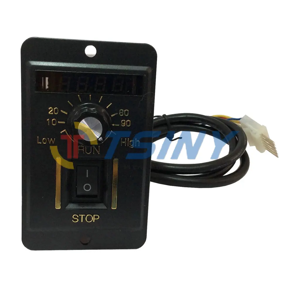 6W Digital Display 220V AC Motor Electrical Speed Controller Regulator Switch 6W Digital Display 220V AC Motor Electrical Speed Controller Regulator Switch