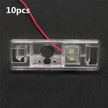 

YIFOUM Car Rear View Camera Bracket License Plate Lights for Nissan Sunny Armada Juke Patrol X-Trail Qashqai Pathfinder Note