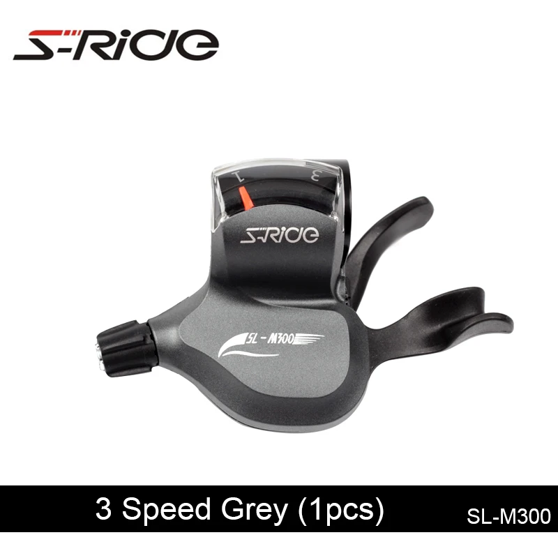 S-Ride MTB дисковый тормоз триггер переключения 3x9s Совместимый SHIMANO Велоспорт Mount велосипедная передача со сменным кабелем запчасти для велосипеда - Цвет: 3s Grey