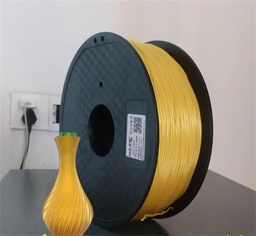 TPU 3D Printer Filament Flexible Soft 3D Printing material 1.75mm flex  caneta diferente Printer Modeling shimano mini print 